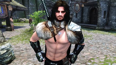 skyrim male armor mods|nexus mods skimpy female armor.